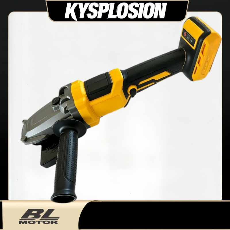 Brushless Angle Grinder Battery Powered - デウォルト20Vバッテリー対応、125mmブラシレス角型グラインダー。金属研磨・切断用。3段階変速、コードレス電動角型グラインダー、パワーツール。