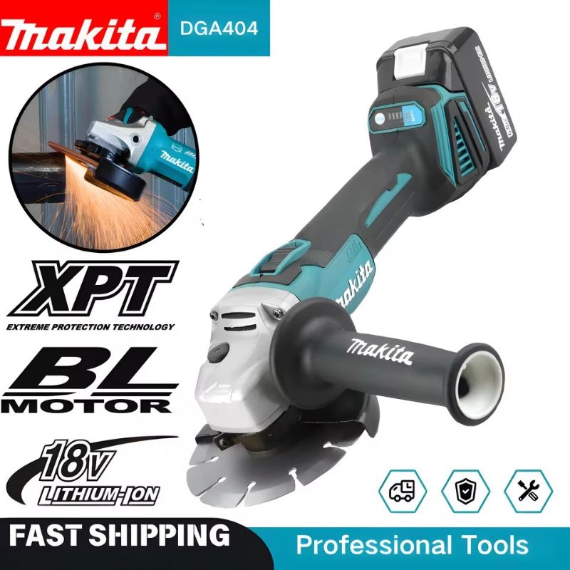 Brushless Angle Grinder Battery Powered - マキタ DGA404 4段階速度調整式 ブラシレス アングルグラインダー |