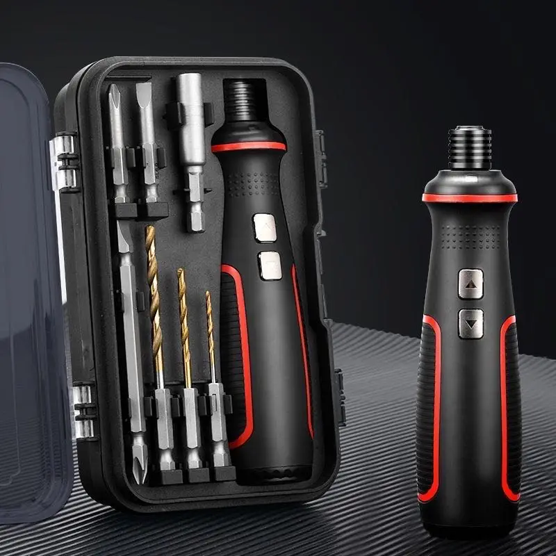 Electric Screwdriver Rechargeable Usb - Maizhe USB充電式3.6V電動ドライバー。LEDライト付き、コードレス、小型で多用途に使えるDIYや家庭用電動工具。