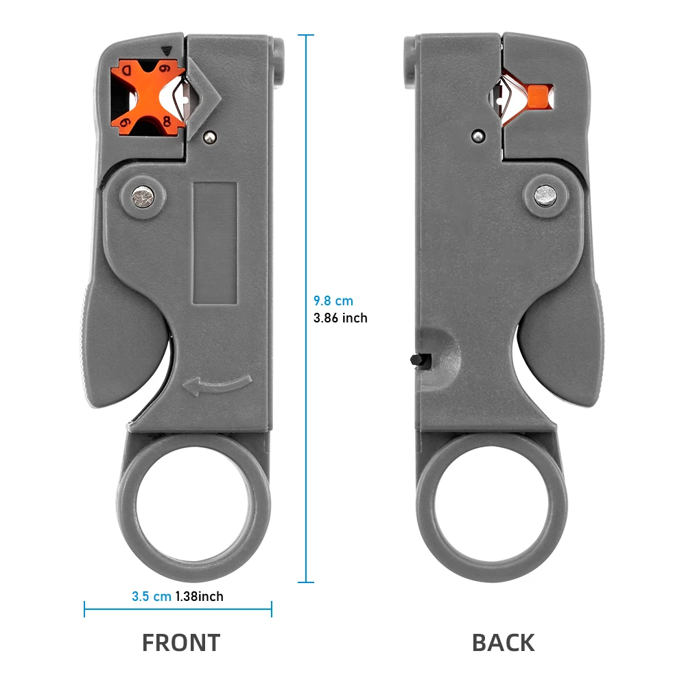 回転式ワイヤーストリッパー。4～12mmのケーブルに対応し、 - Automatic Wire Stripper Cutter のレビューと価格