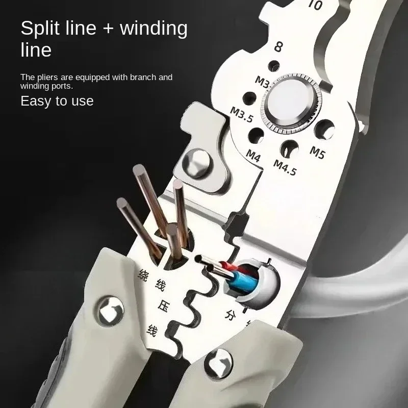圧着工具、ワイヤーストリッパー、28in1多機能電気工事用プ - Automatic Wire Stripper Cutter のレビューと価格