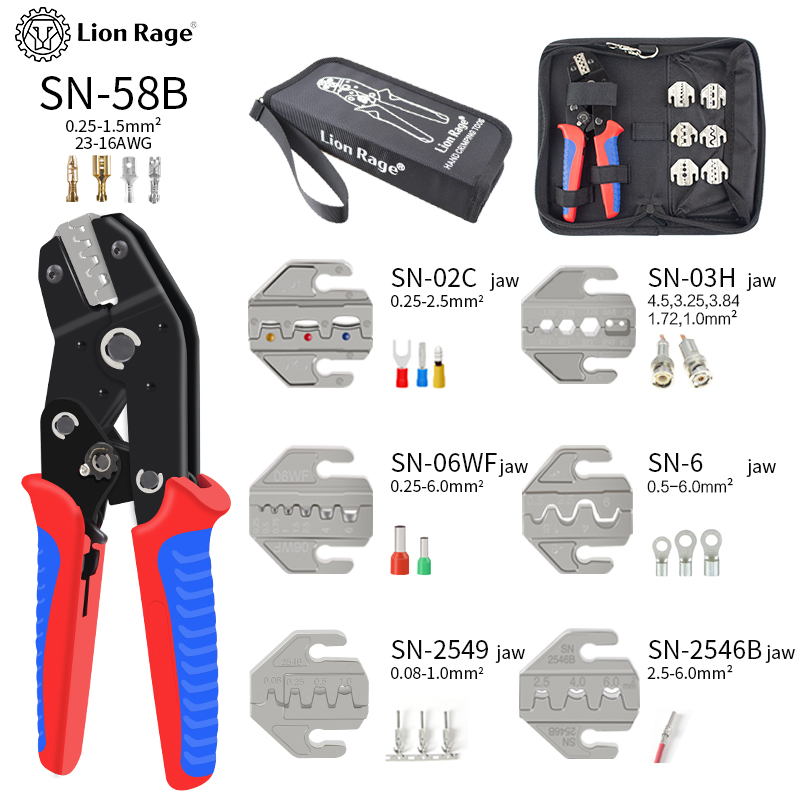 ラチェット式圧着工具 SN-58B、XH2.54/DuPon - Automatic Wire Stripper Cutter のレビューと価格