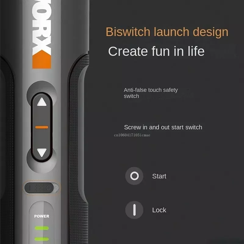 WORX WX242 4V 電動ドライバーセット。スマートコ - Electric Screwdriver Rechargeable Usb のレビューと価格