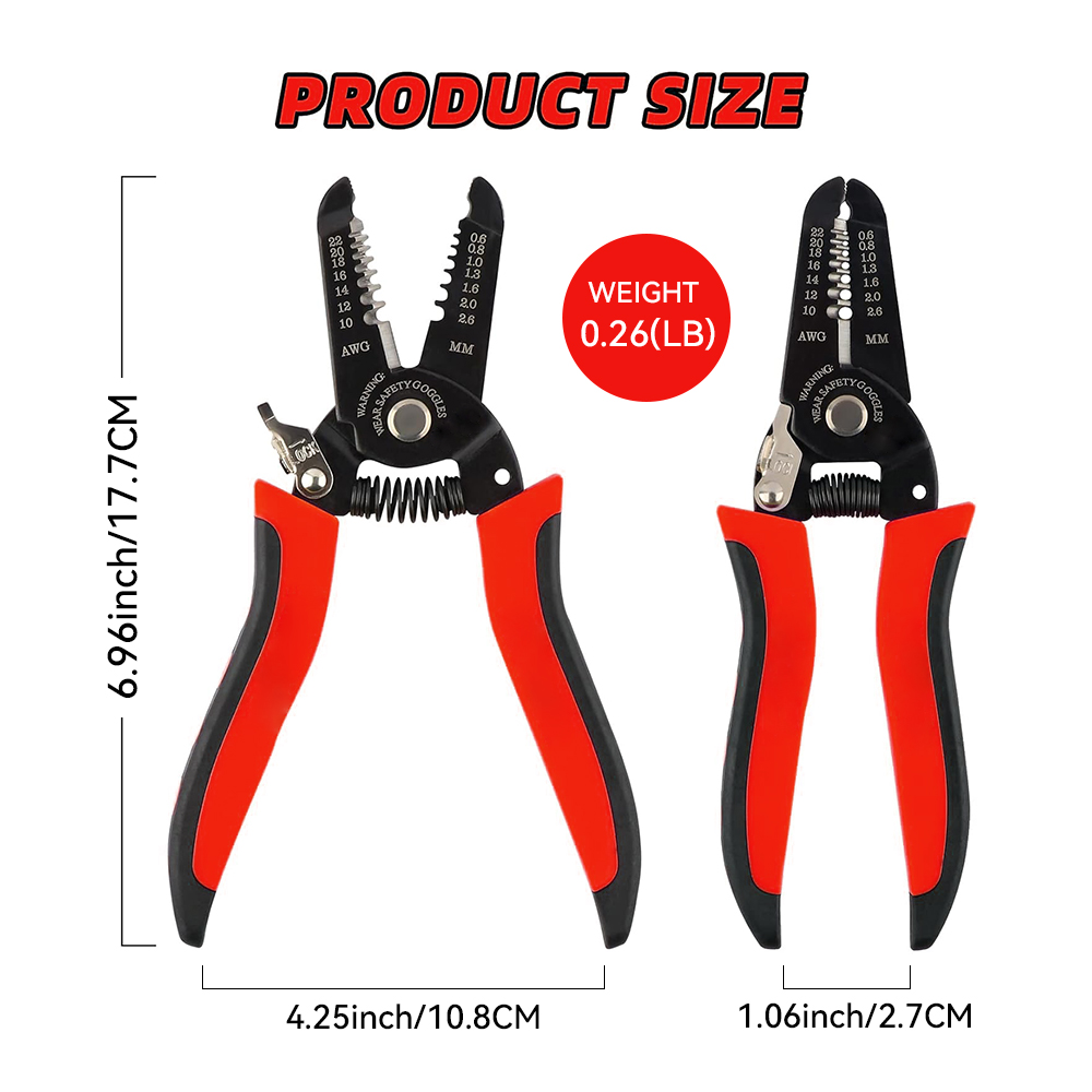 ワイヤーカッター、ワイヤーストリッパークリンパー、ワイヤース - Automatic Wire Stripper Cutter のレビューと価格