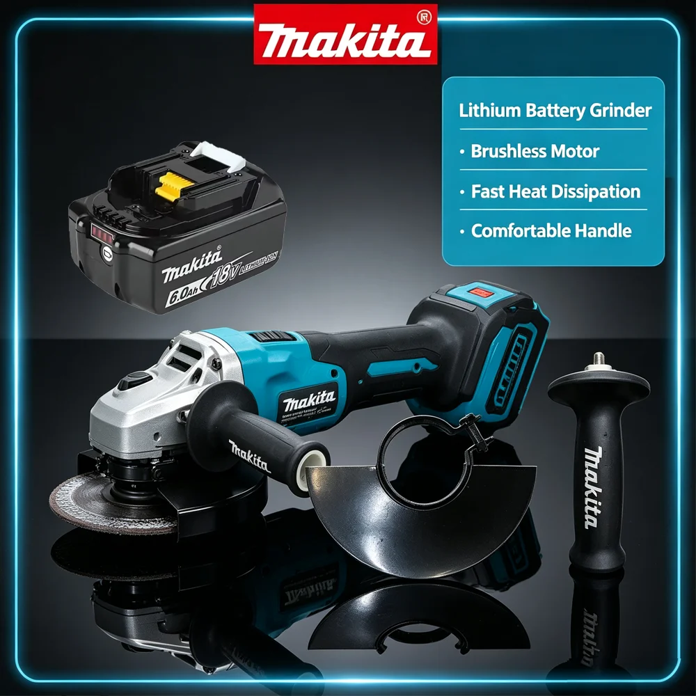 マキタ DGA404 125mm ブラシレスコードレスアング - Brushless Angle Grinder Battery Powered のレビューと価格