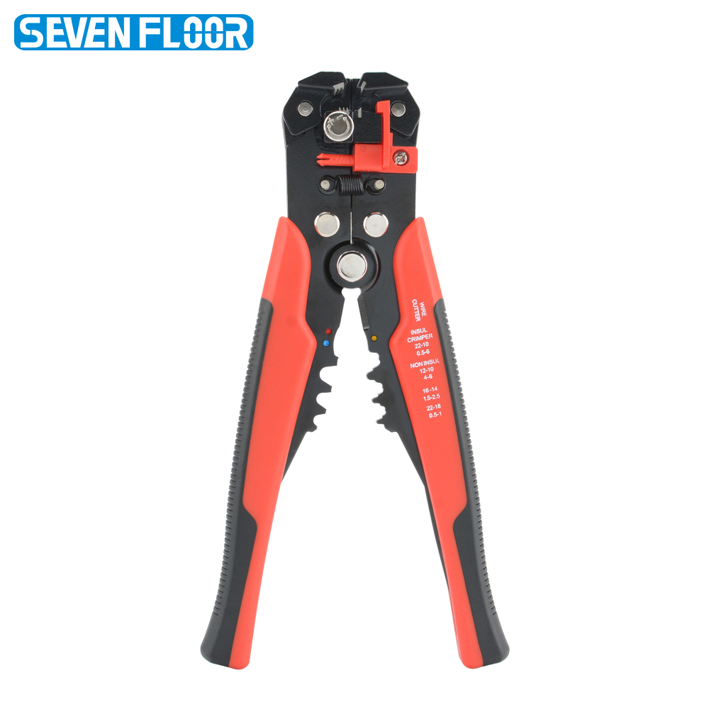 ワイヤーストリッパー 多機能プライヤー 自動圧着工具 ケーブ - Automatic Wire Stripper Cutter のレビューと価格