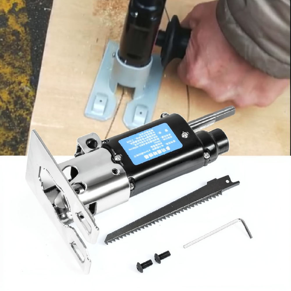 ヒルダ製電動ドリルに取り付け可能な、携帯型往復鋸への変換ツー - Reciprocating Saw Attachment Drill のレビューと価格