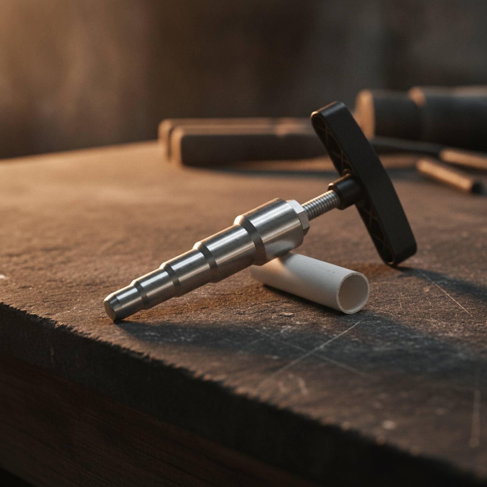 手動式パイプ拡管器。T型ハンドル付きで、頑丈な構造。配管工や - Plumbing のレビューと価格