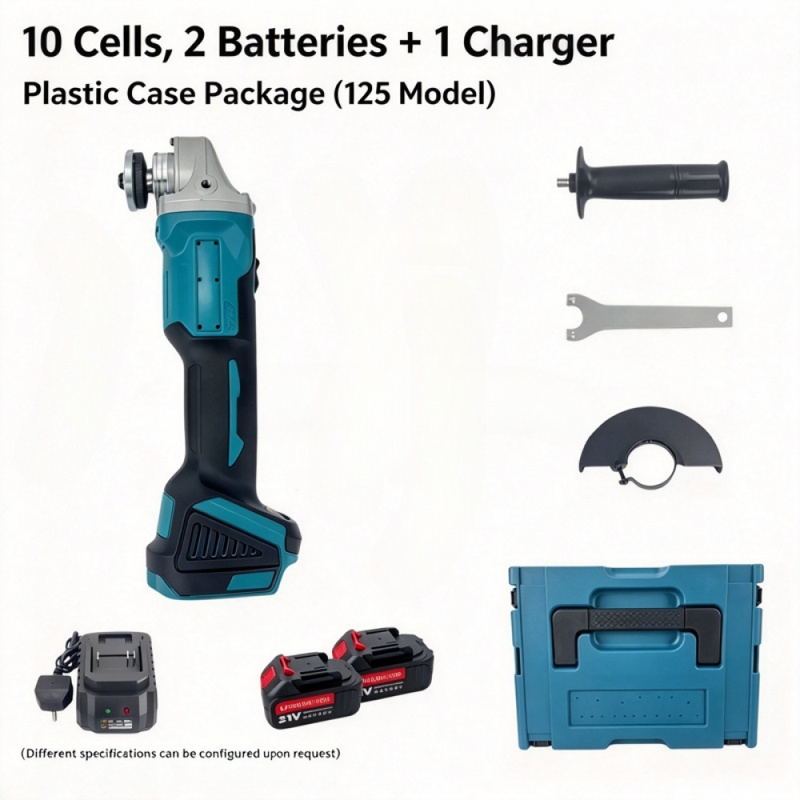 ブラシレス式アングルグラインダー 21V コードレス 高出力 - Brushless Angle Grinder Battery Powered のレビューと価格