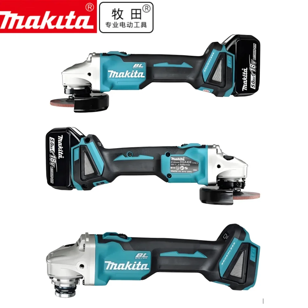 マキタバッテリー DGA404 125mm アングルグライン - Brushless Angle Grinder Battery Powered のレビューと価格