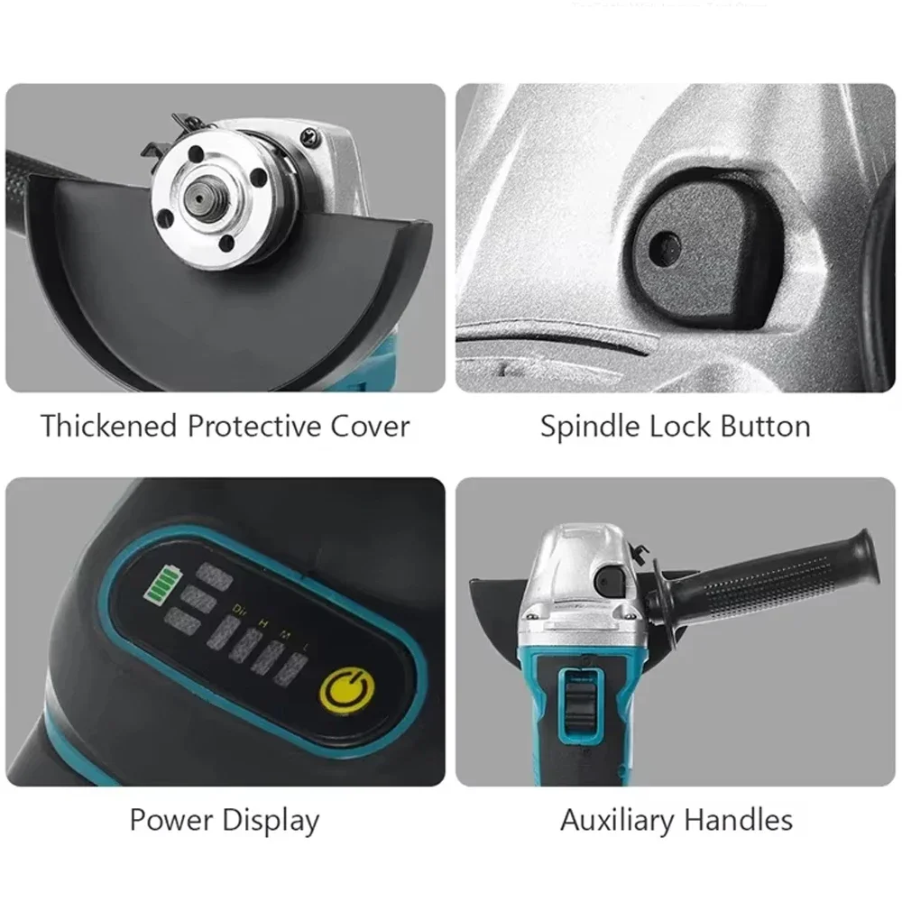 マキタバッテリー DGA404 125mm アングルグライン - Brushless Angle Grinder Battery Powered のレビューと価格