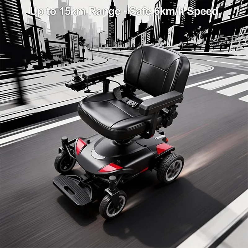 ローブメッド 折りたたみ式電動車椅子 500Wモーター搭載  - Electrical のレビューと価格